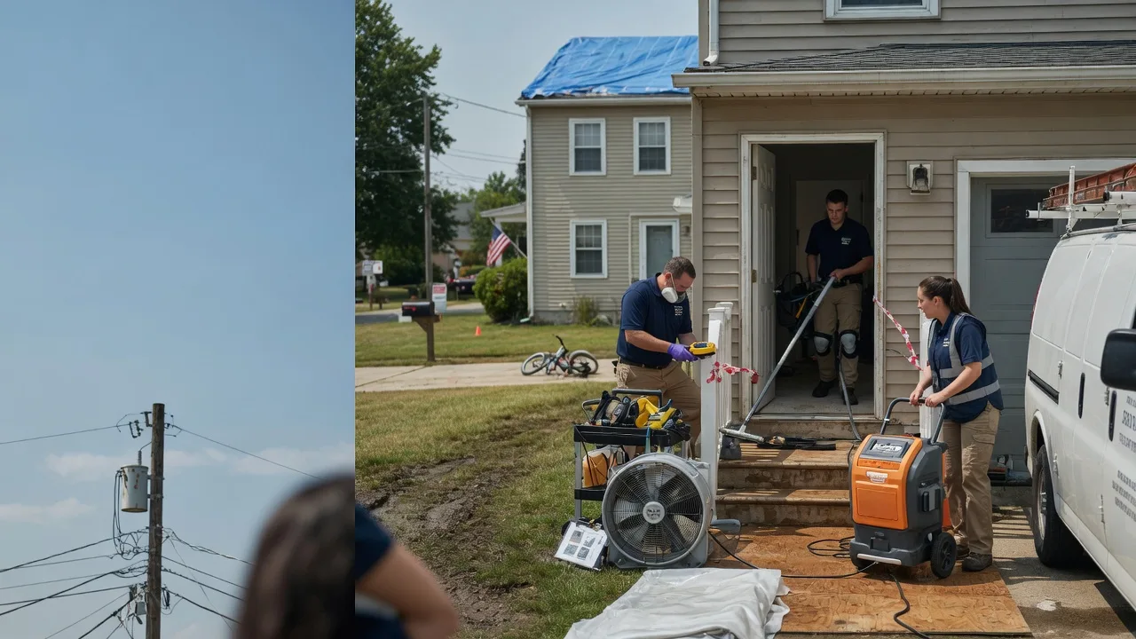 Water Damage Repair in Fenton, MI near me